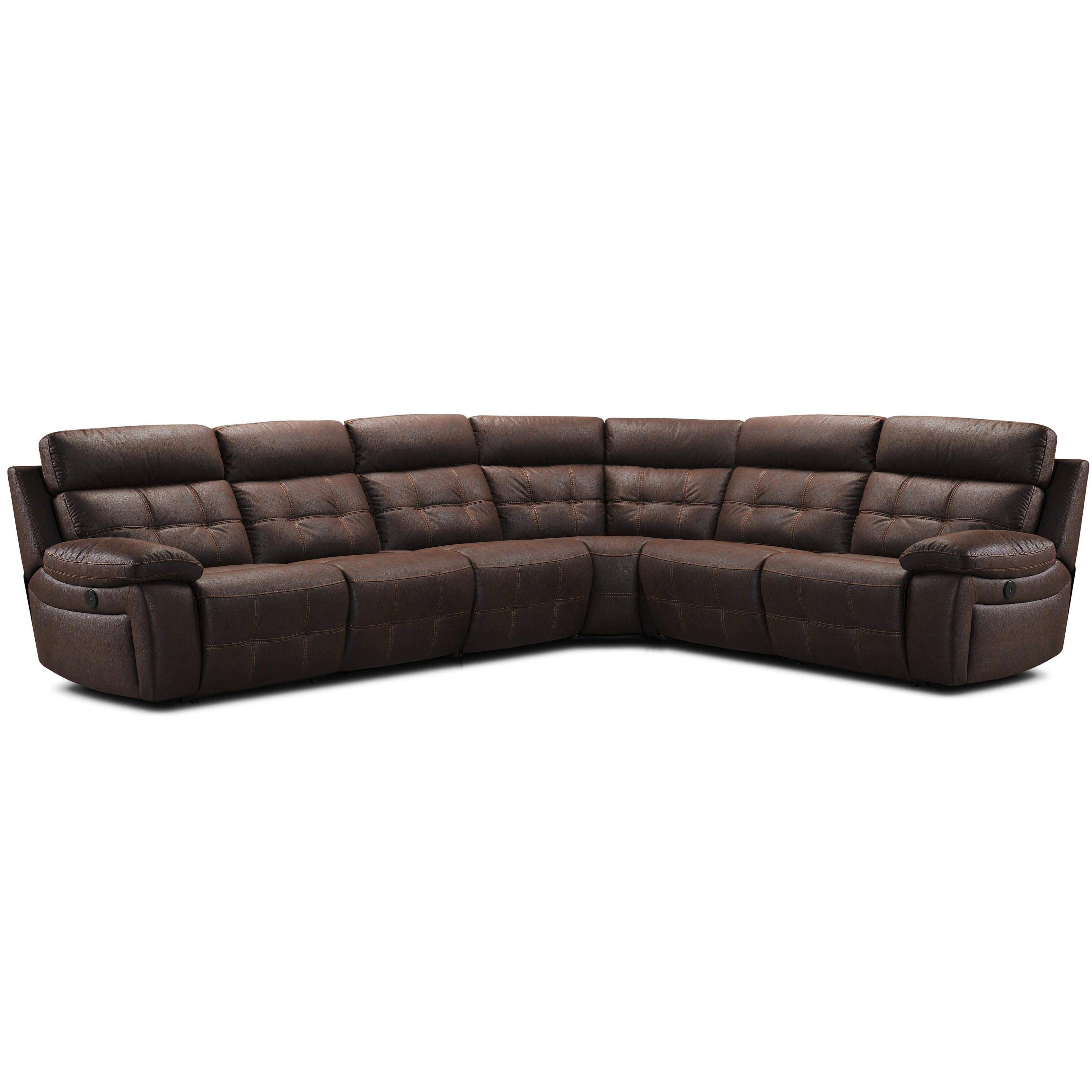 Toronto Power Recliner Corner Sofa (3/C/2) Magnum Furniture