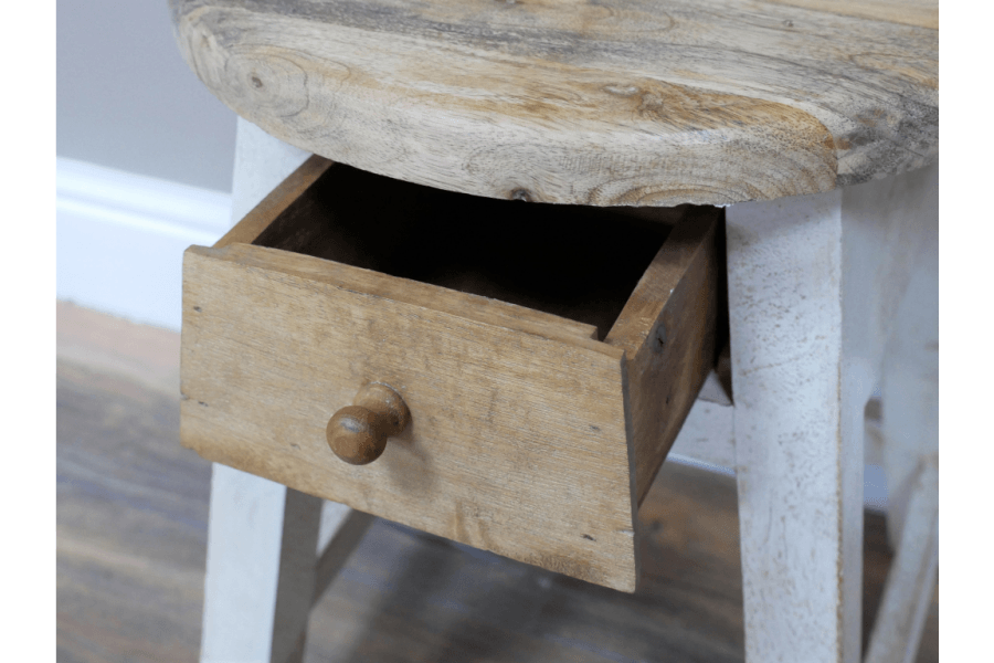 Stool with Drawer Meyer Marsh