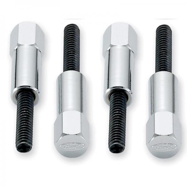 RPC Chrome Valve Cover Bolt Set – 5/16-18 Studs – Fits Pontiac 350 400 455 (Set Of 4)