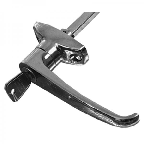 Door Handle Locking Chrome Europa Specialist Spares