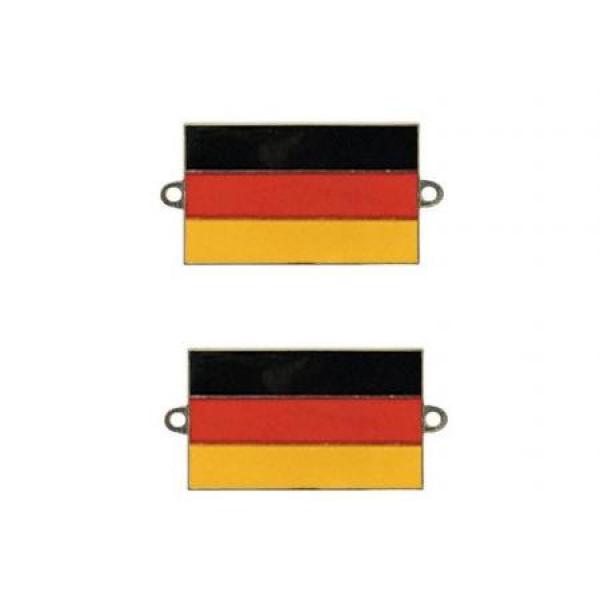 Enamel Flags Germany (Pair) Europa Specialist Spares