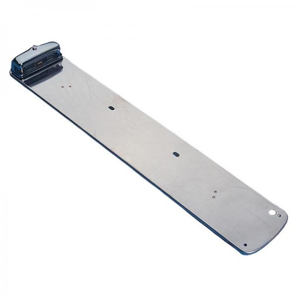 Number Plate Surround - Long Type - Black U2013 Powerful UK