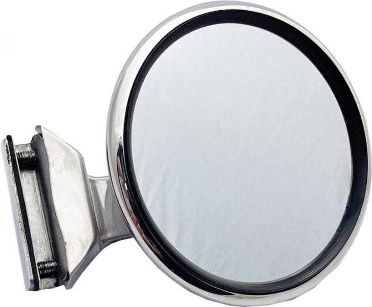 Round Quarterlight Mini Mirror 4 Inch Mirror Head Flat Glass | Europa Specialist Spares