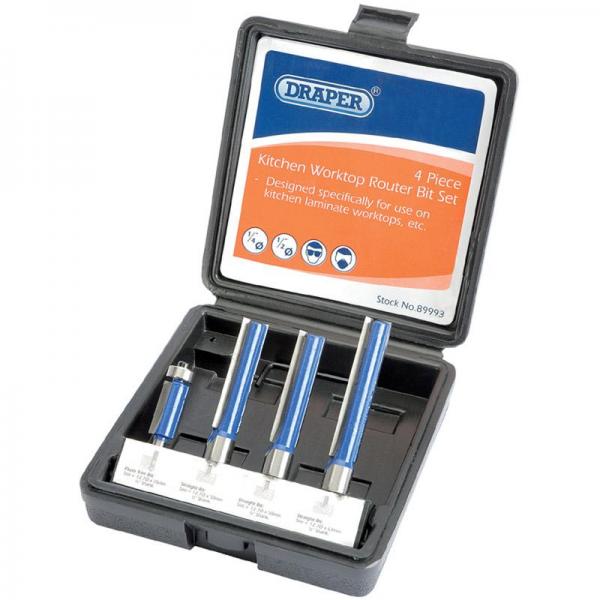EXTRA LONG ROUTER BIT SET (4