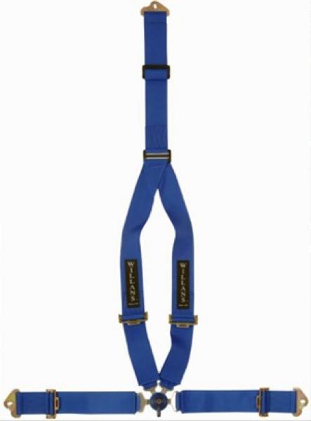 Willans Club 4x3 3"/3" Blue Not FIA