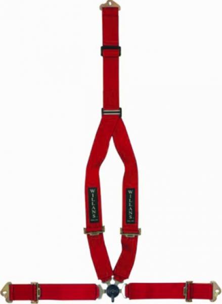 Willans Club 4x3 3"/3" Red Not FIA